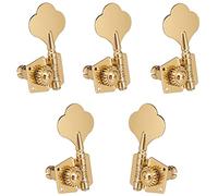 ALFAAL 1 Set Di 5 PZ GOLD ORO APERTO 5 Strings Bass Chitarra Sintonizzazione Per Chitarra Sintonizzatori Machine Teste (Color : 2)