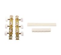 ALFAAL 1 Set Di Chiavi Per Accordatura Per Chitarra Classica Piroli Per Meccaniche Accordatore Con 6 Corde Per Chitarra Classica Ponte In Osso Sella E Dado