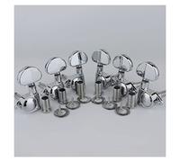 ALFAAL 1 Set Guitar Machine Heads Big Handle Sintonizzatori Chrome