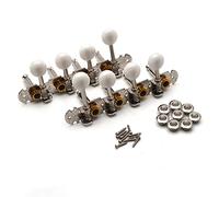ALFAAL 1 Set Mandolin Machine Heads Sintonizzatore Tuning Tyys Pygs For Mandolin Strument Gold Nichel Placcato (Color : NI 1R1L)