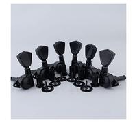 ALFAAL 1 Set Meccaniche Per Chitarre Meccaniche Bottone Trapezio Nero