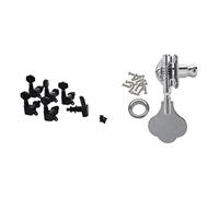 ALFAAL 1 Set Sigillato String String String Tuning Pegs Sintonizzatori Machine Teste Machine 6R & 1 PCS BASS TUNING PAGS