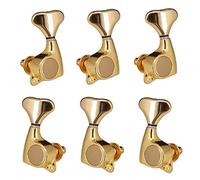 ALFAAL 1 Set Sinistra + Destra Guitar Tuning Tuner Tuner 1:21 Rapporto Riduttore Luithier Fornitura Dell'oro