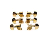 ALFAAL 1 Set String String Tuning Pegs Sintonizzatore Machine Testa Macchina Professionale Testa Duratura per Chitarra Elettrica Acustica (Color : Gold Square Head)