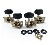 ALFAAL 1 Set Tuning Pegs Sintonizzatori Machine Teste 2R 2L Per 4 String Ukulele Guitar Bass Parts