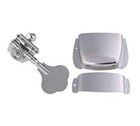 ALFAAL 1pc Vintage Precision Bass Tuning Pegs Open Geared Bass Tuner Con Pratica Copertura Del Ponte Per Basso In Lega