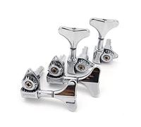 ALFAAL 1set Sintonizzazione per Chitarra per Chitarra 2R2L / 4L / 4R 3 Coloer. (Color : 2L2R Chrome)
