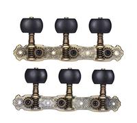 ALFAAL 2 Pezzi (L&R Classical Tuning Tuning PEG Bronze PlatedMachine Heads 1: 16 Knobs Keys Tuning Keys (Color : Bronze Plated)