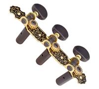 ALFAAL 2 Pz. (L & R Acoustic Classical Guitar Tuning Keys Pygs String Sintonizzatori 3 + 3 Teste Della Macchina