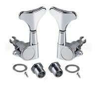ALFAAL 2pcs Sigillato. 1L1R. Bass Guitar Machine Heads Sintonizzatori Tuning Pegs Keys Chrome Per Basso Elettrico