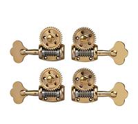 ALFAAL 3/4 4/4 Contrabbasso Sintonizzatori Meccanici Testa A Macchina Ottone Acciaio Montante Bass Tuning Pioli