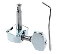 ALFAAL 3 Paia Di Corde Per Chitarra Semichiuse Piroli Accordatori Meccaniche 3L + 3R Con Braccio A Leva Tremolo Vibrato Steel