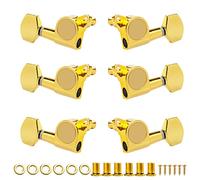 ALFAAL 3L 3R. Acoustic Guitar Tuning Pegs Mechine Heads Sintonizzatori Per Chitarra Elettrica/Acustica Tuning Pygs Fai Da Te Accessori Per Chitarra