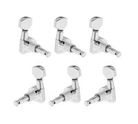ALFAAL 3l3r. Chrome Guitar Tuning Pegs Key Tuner Machine Testa Per Chitarra Elettrica Acustica Accessori Guitarra Accessori Sigillati Peg