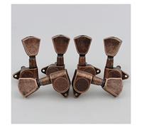 ALFAAL 3l3r. Sintonizzatore Di Sintonizzazione Del Tasto TRAPEZIUM Sostituzione Per Chitarre Elettriche O Acustiche Bronzo Antico
