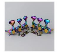 ALFAAL 3R3L. Chameleon Rainbow Blocking Tuning Key Pegs Guitar Electric Guitar Teste Sintonizzatori 1:21