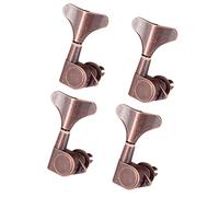 ALFAAL 4 Pezzi 4R Bass Tuner Meccaniche Meccaniche Piroli (bronzo Viola)