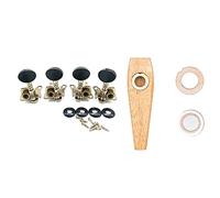 ALFAAL 4pcs Aperto Ukulele UKE Tuning Pegs Tuners Round Cap