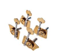 ALFAAL 4pcs Dritting Double Bass Tuning Punters Sintonizzatori Machine Teste Machine Tuner Singer 3/4 4/4 Doppio Basso Universale