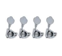 ALFAAL 4R 4L 2R2L. Sintonizzatori Di Sintonizzazione Per Chitarra Per Chitarra Elettrica Aperta Per Bass (Color : Chrome 4R)