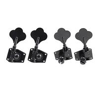 ALFAAL 4R Black Electric Bass Tuner Meccaniche Tuning Pioli Chiavi Set Parti Di Chitarra