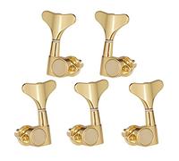 ALFAAL 5 Pezzi In Lega Di Zinco + Ferro 3L 2R. BASSA ELETTRIC Sintonizzatore Chiuso Tuner Sintonizzatori Machine Teste Gold