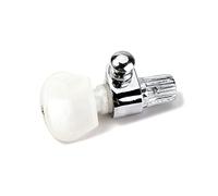 ALFAAL 5 Stringhe Banjo Tuning Pegs Keys Machine Teste Teste Sintonizzatori Con Perla Bianco Pegs Gear Ratio 4: 1