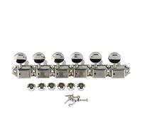 ALFAAL 6-Line 6R Vintage Guitar Guitar Machine Teste Sintonizzatore Tuning Keys Pegs Nichel Silver Guitar Accessories