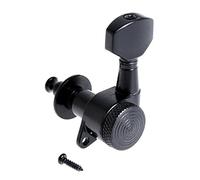 ALFAAL 6 PCS Guitar Tuning Pegs Sintonizzatori Machine Teste con serratura Black Blocking Tuning Tyys per chitarra acustica elettrica (Color : 6L)