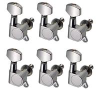 ALFAAL 6. PCS. Sigillato Destra Tuning Tuner Tuner Machine Testa 6R Per Chitarra Acustica Elettrica Chrome