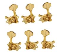 ALFAAL 6 Pezzi 3L 3R. Aprire Tuning PEGS Sintonizzatore Per Macchine Per Parti Per Chitarra Elettrica/Acustica (Color : Golden)