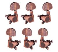 ALFAAL 6 Pz (3L3R) Chitarra Chiusa Piroli Accordatori Stringa Meccaniche Manopole Chiavi Di Accordatura Per Folk Acustica/Chitarra Elettrica (Color : 2)