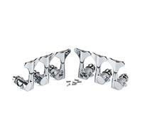 ALFAAL 6 Pz. 3l3r. Sintonizzatori Sigillati Sintonizzatori Di Sintonizzazione Types Keys Heads Machine Chrome Per 5/6 String BASS
