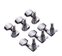 ALFAAL 6 Pz. 3l3r. Tuner Tuner Tuner Tuner Guitar Full Chiuso Testa Di Tuning Per Chitarra Folk Chitarre Acustiche Accessorie