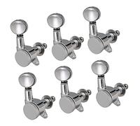 ALFAAL 6 Pz A Destra Bloccare Le Chitarra Per Chitarra Sintonizzatore Tuning Pegs Machine Teste Per Chitarra Elettrica Chrome