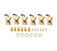ALFAAL 6 PZ Chitarra Tuning Pegs Keys Sintonizzatori Machine Teste 3R3L Per Lp. Guitars Elettrici Gold.