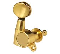 ALFAAL 6 Pz. Sintonizzazione Per Chitarra String Tuning Punters Per Chitarra Elettrica Acustica Strumenti Musicali 6R Gold