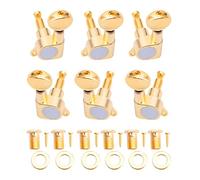 ALFAAL 6 Pz. Stringa Per Chitarra Elettrica Tuning Pegs Types Types Machine Heads 3L + 3R