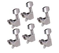 ALFAAL 6L Chitarra Chiusa Pulsante String Bull Tuning Pegs Sintonizzatori Key Teste Machine