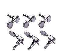 ALFAAL 6pcs 3l3r Sintonizzatore Di Corde Per Chitarra Chiusa Completa PEGS Tuning Machine Head Per Chitarre Acustiche Di Chitarra Folk