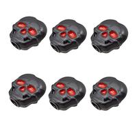 ALFAAL 6pcs Classical Guitar Bloccato Bloccato Pulsante Tuning Pegs Keys Sintonizzatore Testa Testa (Color : Black)
