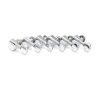 ALFAAL 6pcs Guitar Tuning Pegs Machine Teste Testine Tuning PEG Machine Head Guitar Sintonizzatori Nessuna Fori Di Montaggio (Color : 6R Chrome)