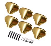 ALFAAL 6pcs In Lega Di Zinco Per Chitarra Elettrica Tuning Pegs Cap Tuners Macchina Macchina Pulsanti Di Ricambio Pulsanti Manopole Accessori Per Chitarra
