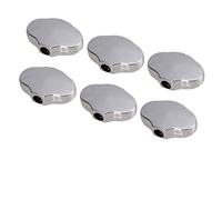 ALFAAL 6pcs In Lega Di Zinco Per Chitarra Per Chitarra Tuning PEG Manopole Keys Sintonizzatori Di Teste Per Macchine Per Chitarre Folk Elettriche Acustiche (Color : Silver)