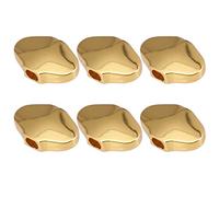 ALFAAL 6pcs In Lega Di Zinco Per Chitarra Per Chitarra Tuning PEG Manopole Keys Sintonizzatori Di Teste Per Macchine Per Chitarre Folk Elettriche Acustiche (Color : Gold)
