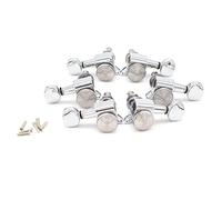 ALFAAL 6R / 6L / 3L3R Sintonizzatori Per Chitarra Per Chitarra Sintonizzatore Per Chitarra Elettrica Per Chitarra Elettrica (Color : 3L3R Sliver)