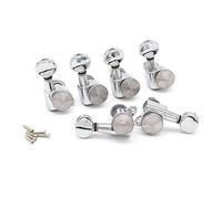 ALFAAL 6R / 6L / 3L3R Sintonizzatori Per Chitarra Per Chitarra Sintonizzatore Per Chitarra Elettrica Per Chitarra Elettrica (Color : 6R Sliver)