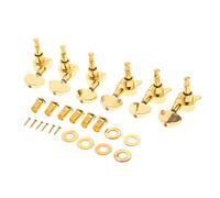 ALFAAL 6x Tuner Di Sintonizzazione Per Chitarra Elettrica In Lega 6x Tuner String 3R3L Per Pezzi Di Ricambio