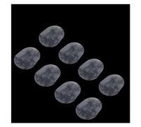 ALFAAL 8/16 Pezzi Cuscinetti per Bocchino per Clarinetto in Silicone Standard da 0,5/0,8 Mm Patch per Bocchino per Clarinetto (Color : 8ocs 0.5mm White)