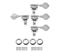 ALFAAL Accendi A 4 Corde Aprire Bass Sintonizzatori Tuning Pegs Keys Machine Teste per Bass GUITARR (Color : 1L3R Chrome)